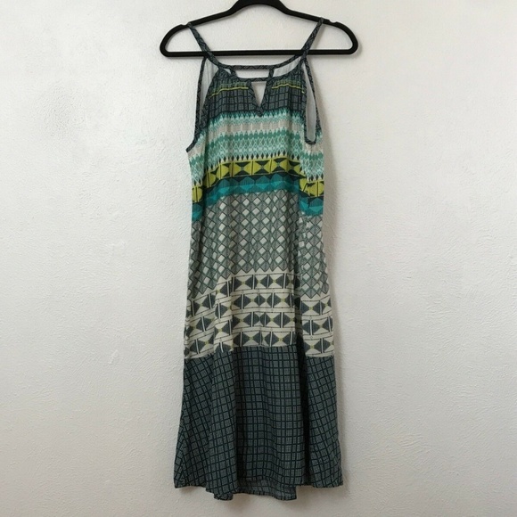 Prana Dresses & Skirts - Prana Womens Green Cutout Dress